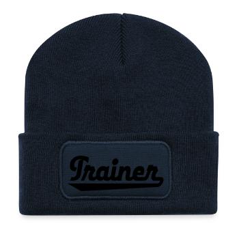 trainer - Recycled Patch Beanie - french navy - Front