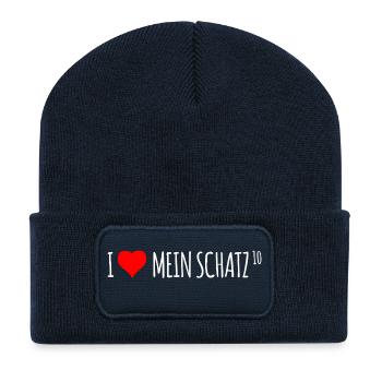 Sweetheart - Recycled Patch Beanie - french navy - Front