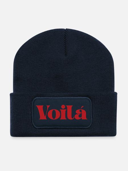 Voila - Recycled Patch Beanie - french navy