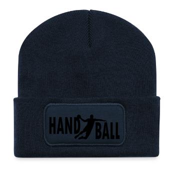 Handball player - Recycled Patch Beanie - french navy - Front