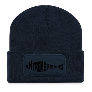 Fish Fishing Extreme Fishing - Recycled Patch Beanie - french navy - Front