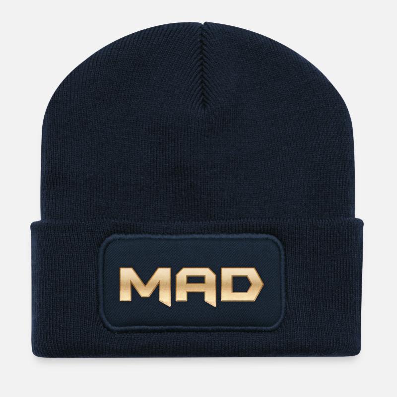 Mad - Recycled Patch Beanie - french navy