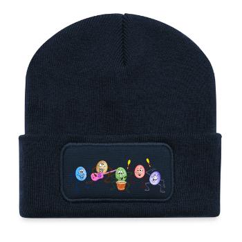 Eiertanz - Recycelte Patch Beanie - French Navy - Vorne