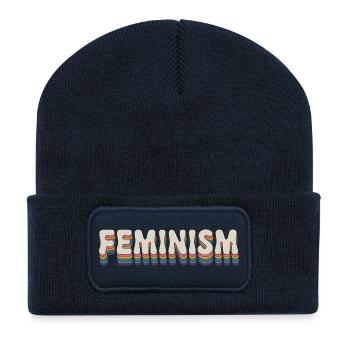 Feminism - Feminist Logo T-Shirt - Recycled Patch Beanie - french navy - Front