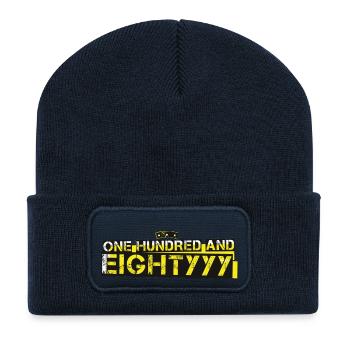 180 cool T-Shirt - Recycelte Patch Beanie - French Navy - Vorne