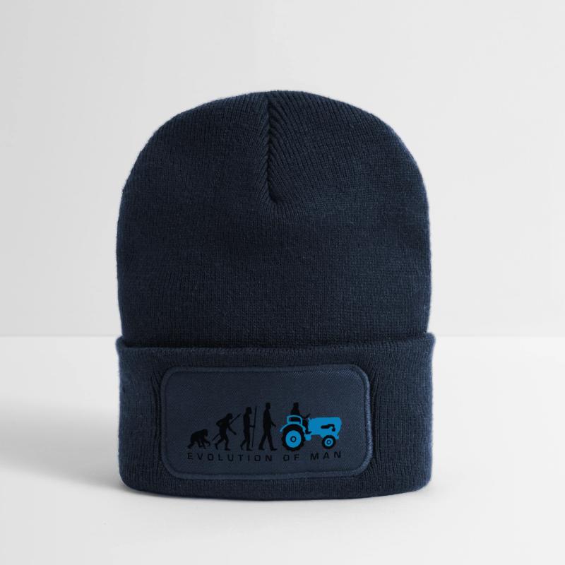 evolution_bauer_mit_traktor_032013_a_2c Recycled Patch Beanie