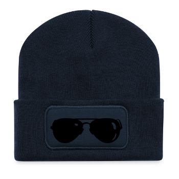 sunglasses - Recycled Patch Beanie - french navy - Front