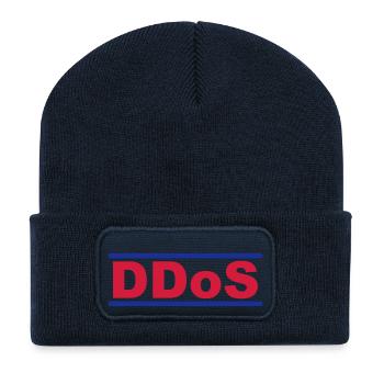 DDoS - Recycled Patch Beanie - french navy - Front