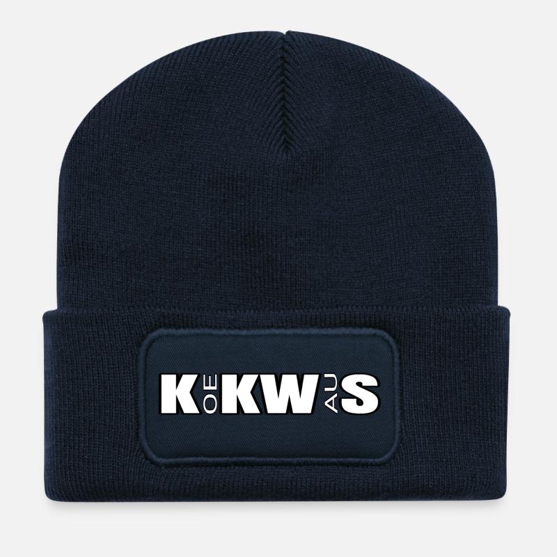 K:KW:S - Recycled Patch Beanie - french navy