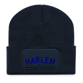 Harlem - NYC - New York City - United States - USA - Recycled Patch Beanie - french navy - Front