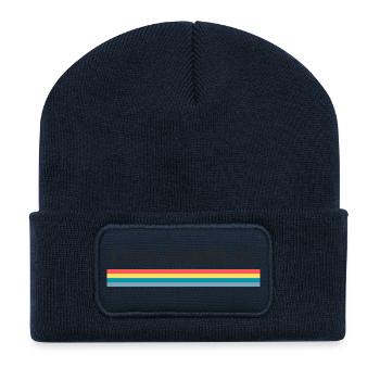 Les Landes 40 T-Shirt Cadeau Humour - Beanie recyclé à patch - bleu marine - Devant