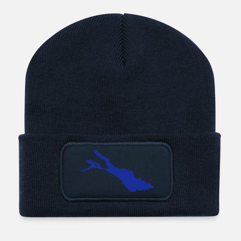 Bodensee - Recycelte Patch Beanie - French Navy