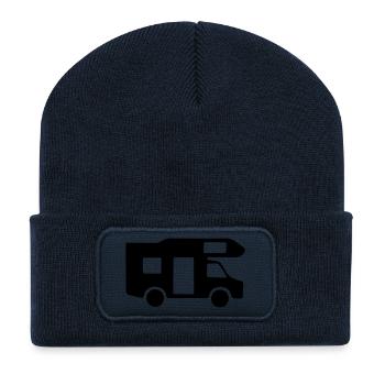 Camper - Recycelte Patch Beanie - French Navy - Vorne