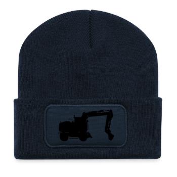 Bagger - Recycelte Patch Beanie - French Navy - Vorne