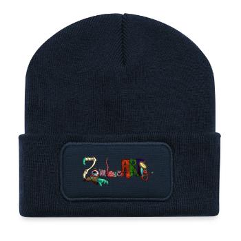 Zombie-like - Recycled Patch Beanie - french navy - Front