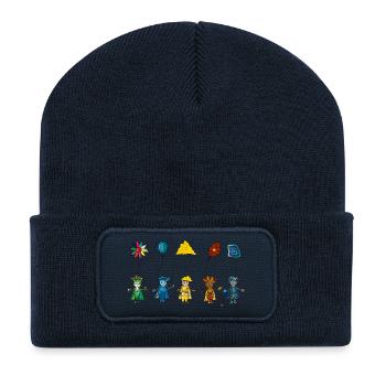 The Five Gooders - The of Orbis - Recycled Patch Beanie - french navy - Front