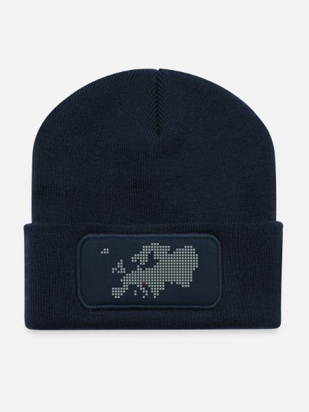 Venezia Trieste Udine Padova - Recycelte Patch Beanie - French Navy