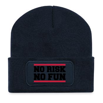no_risk_no_fun_ay2 - Recycled Patch Beanie - french navy - Front