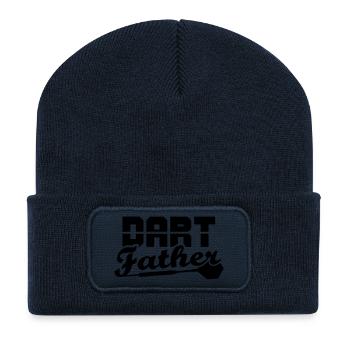 DART Father - Recycelte Patch Beanie - French Navy - Vorne