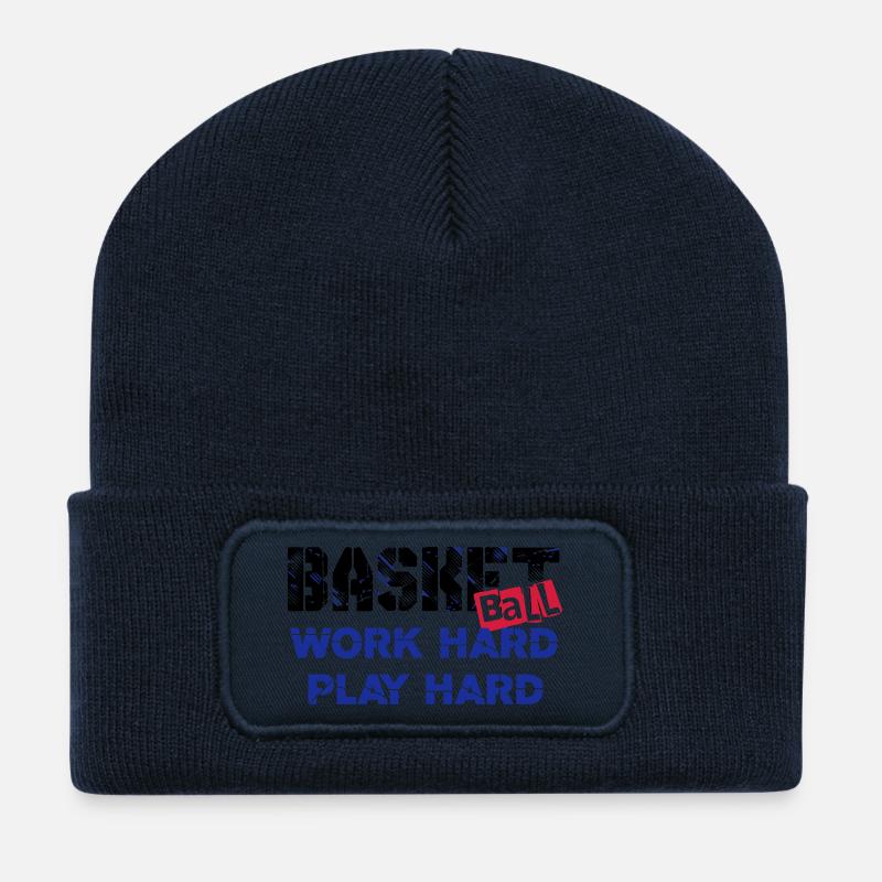 basketball 006 - Recycled Patch Beanie - french navy