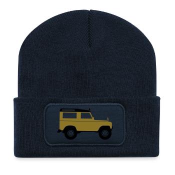 Sports Utility Vehicle SUV - Recycelte Patch Beanie - French Navy - Vorne