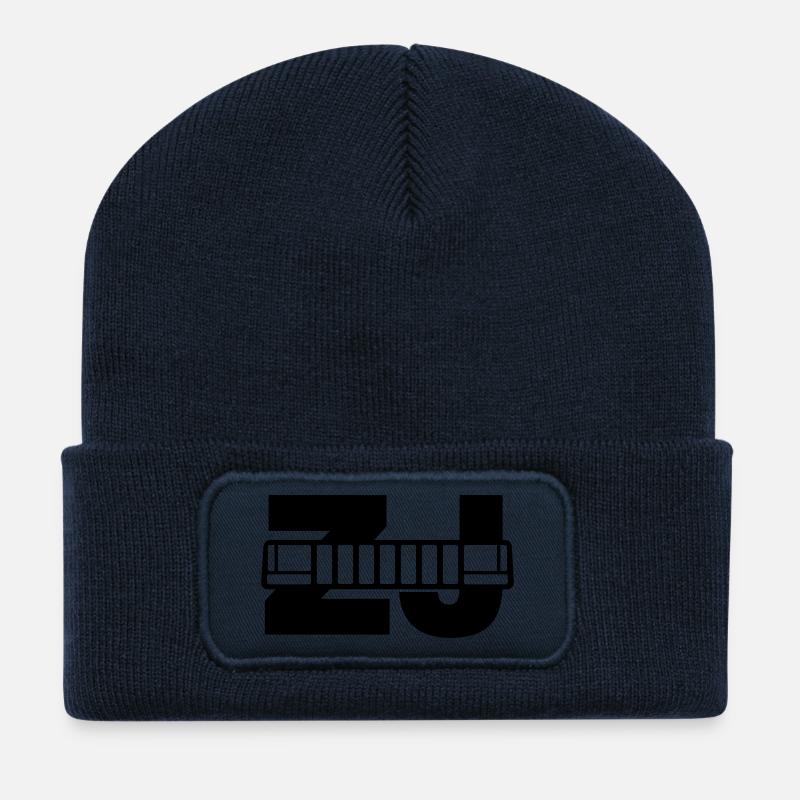 Jeep ZJ grill - Recycelte Patch Beanie - French Navy
