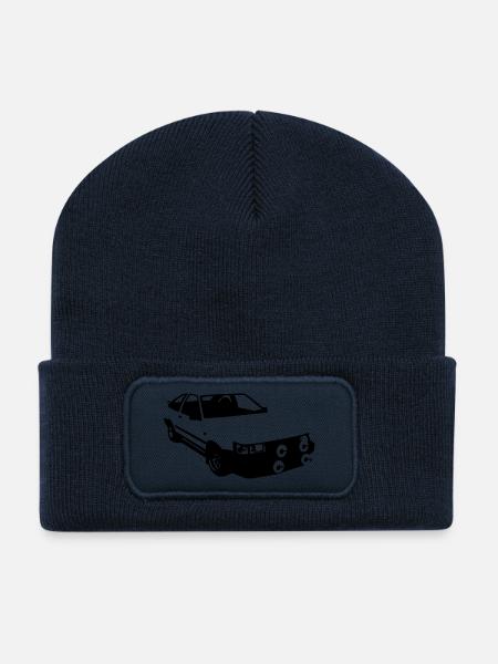 Corolla AE86 - Recycled Patch Beanie - french navy