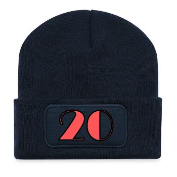 20 YEARS,20TH ANNIVERSARY,20 ANNIVERSARY 20 YEARS,20 - Recycled Patch Beanie - french navy - Front