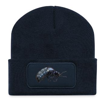 Insekt Ölkäfer - Recycelte Patch Beanie - French Navy - Vorne