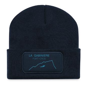 I can't, I have diving at Port Cros. - Recycled Patch Beanie - french navy - Front