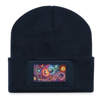 psyverse3000 - Recycled Patch Beanie - french navy - Front