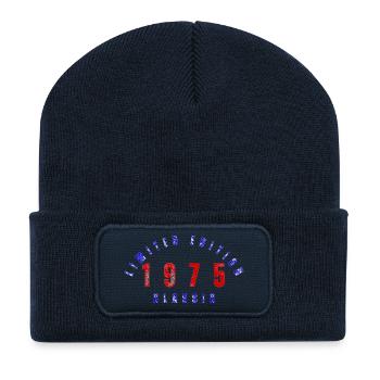 1975 Limited Edition - Recycelte Patch Beanie - French Navy - Vorne