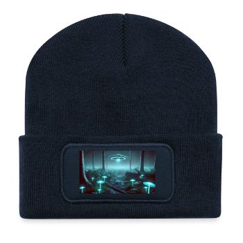 909E06D6 7E77 47EA 9204 BB087146DD6F - Recycelte Patch Beanie - French Navy - Vorne