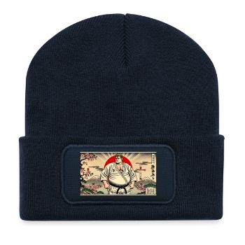 Karate MASTER - Recycled Patch Beanie - french navy - Front