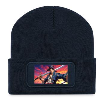 jiyuu no kaizoku - Recycelte Patch Beanie - French Navy - Vorne