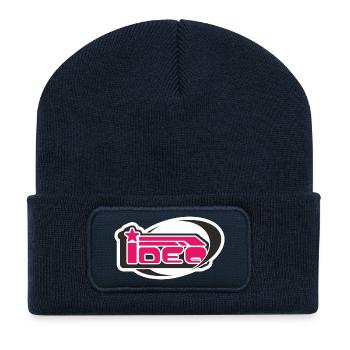 The idea of y2k - Recycled Patch Beanie - french navy - Front