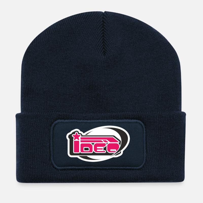 Die Idee von y2k - Recycelte Patch Beanie - French Navy