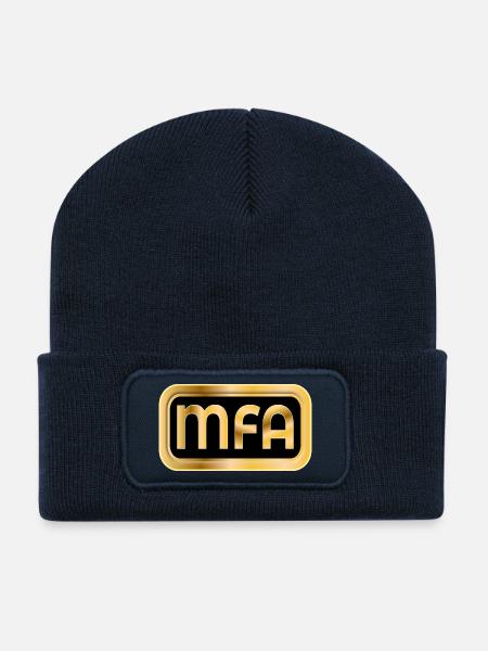 Medizinische Fachangestellte - Recycelte Patch Beanie - French Navy