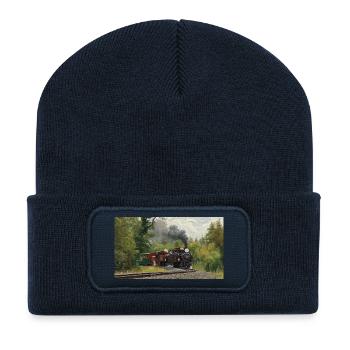 Double Double Fairlies - Beanie recyclé à patch - bleu marine - Devant