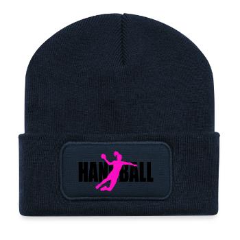 Handball - Recycelte Patch Beanie - French Navy - Vorne