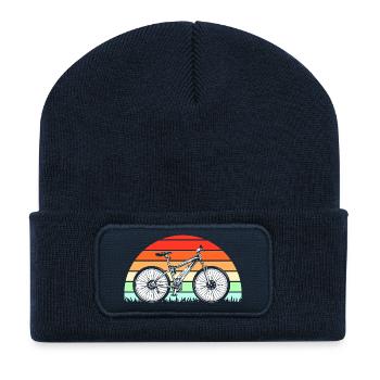 E-Bike EBike E Bike - Recycled Patch Beanie - french navy - Front