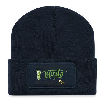 no_marito - Recycelte Patch Beanie - French Navy - Vorne