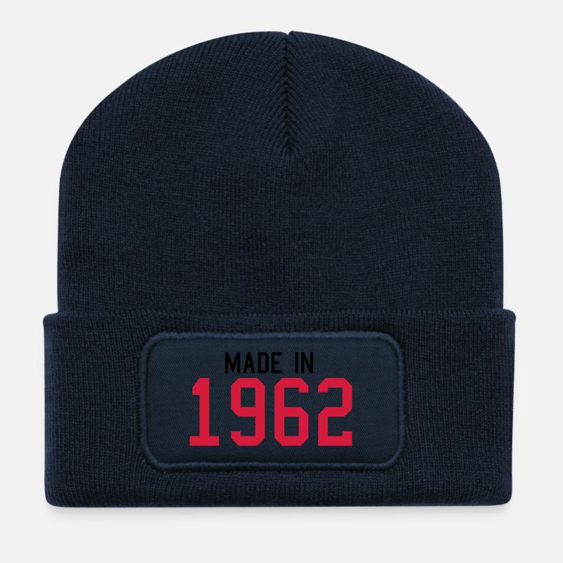 1962 - Recycled Patch Beanie - french navy