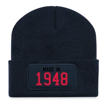 1948 - Recycled Patch Beanie - french navy - Front