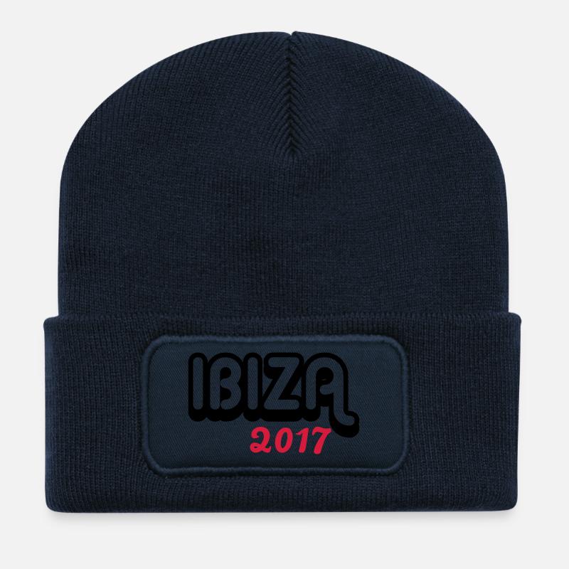 Ibiza 2017 - Recycelte Patch Beanie - French Navy