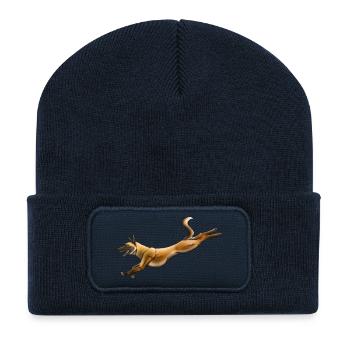 Belgischer Schäfer Malinois - Recycelte Patch Beanie - French Navy - Vorne