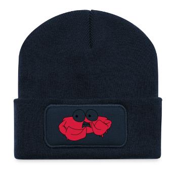 Krabbe - Recycelte Patch Beanie - French Navy - Vorne