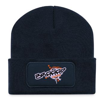 Braaap Machine - Recycelte Patch Beanie - French Navy - Vorne