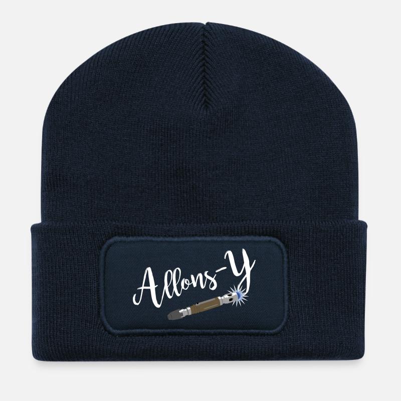 Allonsy - Recycelte Patch Beanie - French Navy