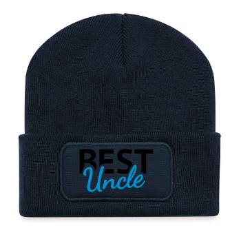 Best Uncle - Recycled Patch Beanie - french navy - Front